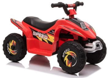 shumee Baterijski štirikolesnik XMX612 rdeče barve