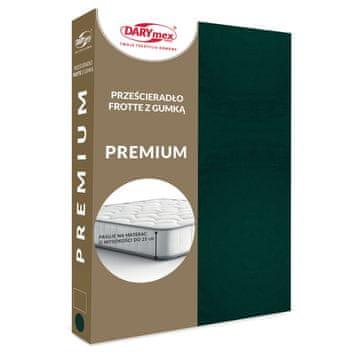 Darymex Rjuha 90x200 frotir težka 200 frotir zelena