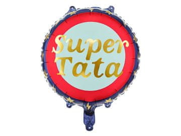 PartyDeco Folija balon Super Dad, očetovski dan 45 cm