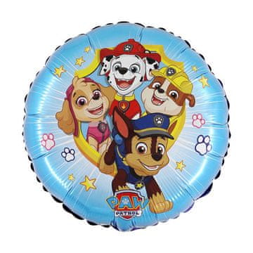 Grabo Folija balon Paw Patrol okrogel moder 46 cm