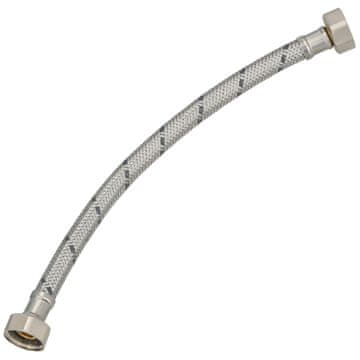 shumee Fleksibilen priključek iz nerjavečega jekla 1/2” za pipe 30 CM