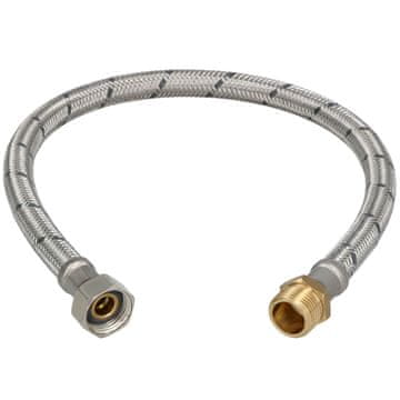 shumee Fleksibilen 3/8” ženski-moški priključek za pipe dolžine 50 CM