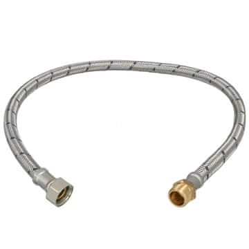 shumee Fleksibilen 3/8” ženski-moški priključek za pipe dolžine 60 cm