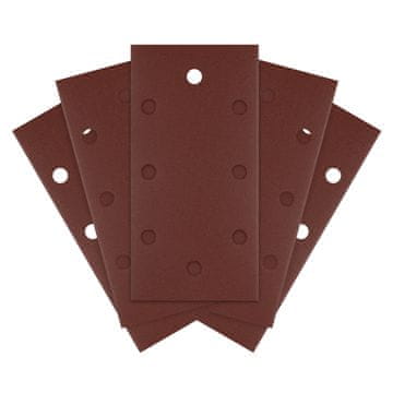 shumee Brusni papir z ježkom 93 x 185 mm, P220, 5 kosov, z 8 luknjami