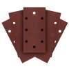 Brusni papir z ježkom 93 x 185 mm, P120, 5 kosov, z 8 luknjami