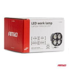 AMIO LED delovna svetilka AWL63 20W 6500K 4000lm 12V 24V amio-04204