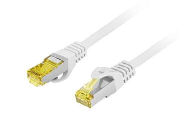 shumee Patchcord Lanberg S/FTP kat. 6A 0,25 m lszh CU, rdeč, rdeč