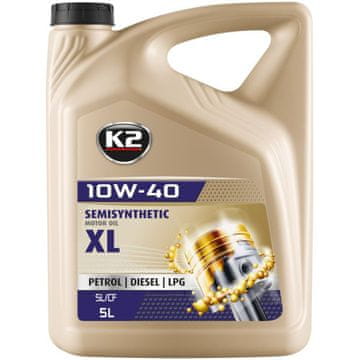 K2 O2045E texar 10W-40 XL 5L polsintetično motorno olje