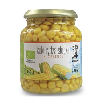 shumee Sladka koruza v slanici v kozarcu, ekološka, 340 g, Bio Europa