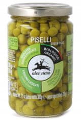 Alce Nero Zeleni grah v slanici BIO 300 g (200 g) (kozarec) - črno mleko