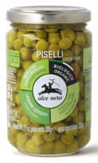 Alce Nero Zeleni grah v slanici BIO 300 g (200 g) (kozarec) - črno mleko