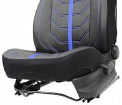 shumee Zaščitna podloga za sedež za Škodo Superb Pro Comfort 1 kos modre barve