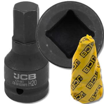 JCB JCB udarni nastavek za nasadne ključe 3/4" 20 mm 6-kraki Cr-Mo