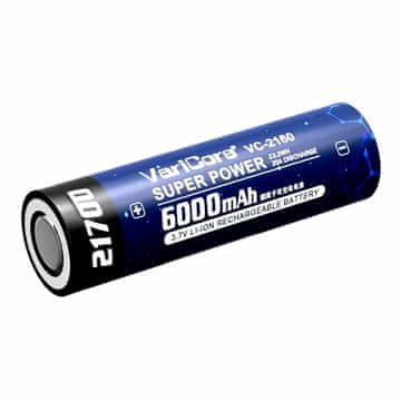 shumee Polnilna baterija VariCore VC-2160 21700 Li-ion 3,7 V 6000 mAh