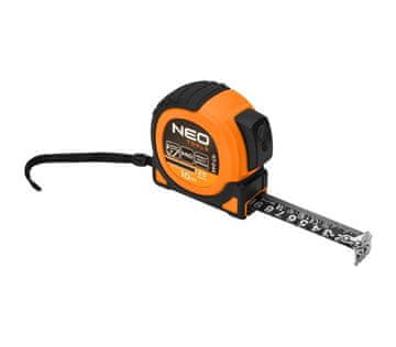 NEO Super črn jeklen merilni trak, magnet, 10M * 25MM - T N67-245