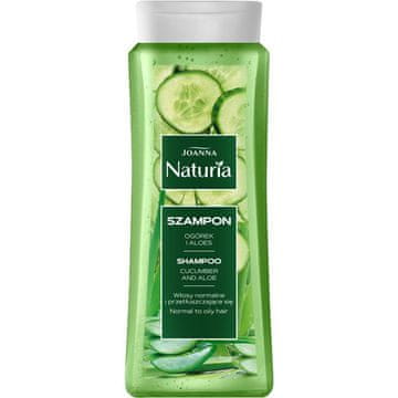 Joanna Joanna Naturia šampon s kumaro in alojo za mastne lase 500 ml