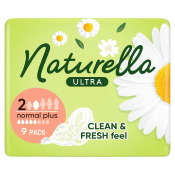 Naturella Naturella Ultra Normal Plus higienski vložki s krilci 9 kosov
