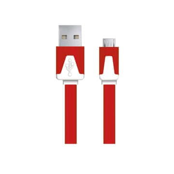 TOP GIFT EB182R esperanza mikro USB 2.0 kabel A-B M/M 1,8 m raven rdeč