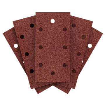 shumee Brusni papir z ježkom 93 x 185 mm, P80, 5 kosov, z 8 luknjami