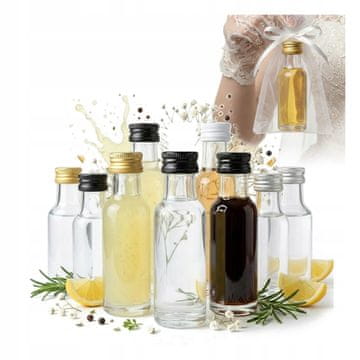 BE 10x stekleničk DORICA 20 ml poročna steklenička, poročno darilo za goste