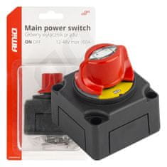 AMIO Odklopno stikalo akumulatorja 12V - 48V maks. 300A amio-03838