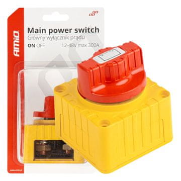 AMIO Odklopno stikalo akumulatorja 12V - 48V maks. 300A amio-03839