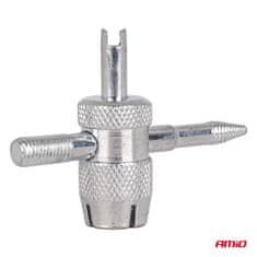AMIO Ključ za ventile, pipa, izvijač, kalibrator, 4-v-1 amio-04471