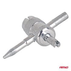 AMIO Ključ za ventile, pipa, izvijač, kalibrator, 4-v-1 amio-04471