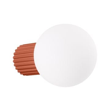 Sollux Stenska svetilka Halo IP44 1 G9 oker rdeča ALU sollux SL.1727