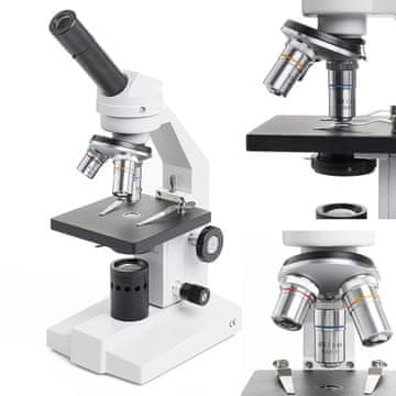 shumee Techrebal BM ONE 400x monokularni biološki mikroskop (M100FL)