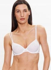 Calvin Klein Calvin Klein čipkast modrček z zaponko bele barve 70D 2_2 TIA