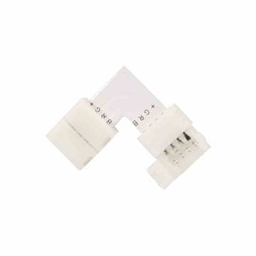 shumee Priključek za RGB LED trakove 4-pinski 10mm Eko-light EKPZ029