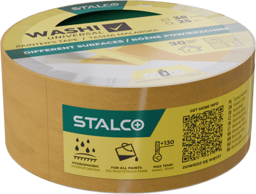 STALCO Univerzalni lepilni trak Stalco Washi 38 mm x 25 m S042138220