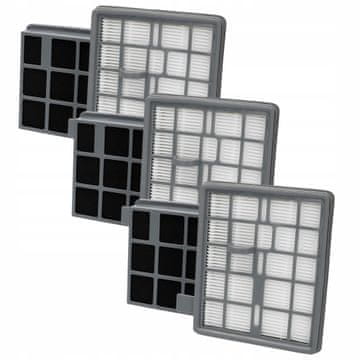 shumee Komplet filtrov za Zelmer Ceres VC3300.200 ZVCA355S - 3 kosi.