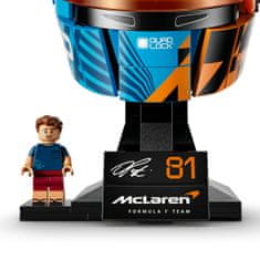 LEGO 43017 Editions McLaren Mastercard F1® Team, čelada Oscar Piastri