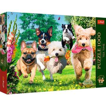 Trefl 10800 Puzzle 1000 Premium Plus - Čas za čaj: Prihajajo težave