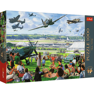 Trefl 10846 Puzzle 1000 Premium Plus - Čas za čaj: Zračna predstava
