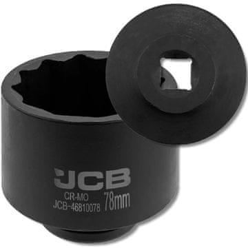JCB JCB 3/4" Cr-Mo 12-kraki udarni ključ z globokim udarcem 78 mm