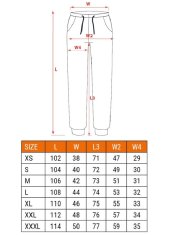 Bež hlače za prosti čas, velikost XXL - T N81-285-XX