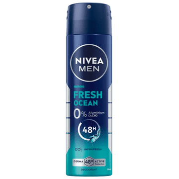 Nivea Nivea Men Fresh Ocean 48H deodorant v spreju za moške 150 ml