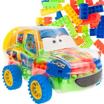 TOP GIFT TG72951 komplet kock V avtu avto z kockami ustvarjalne kocke