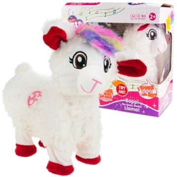 TOP GIFT TG77512 interaktivna plesna plišasta igrača alpaka za otroke