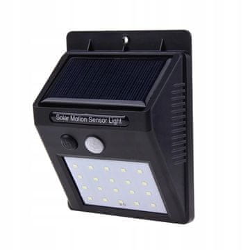 TOP GIFT Solarna svetilka WW40HALOGEN 20 LED diod s senzorjem gibanja