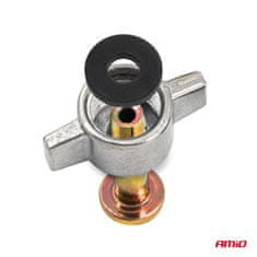 AMIO Matica kompresorja z metuljčkom M16 x 1,5 za 8 mm amio-04499