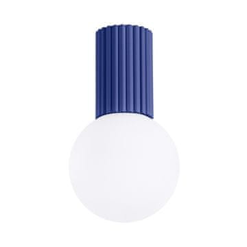 Sollux Stropna svetilka Halo IP44 1 G9 ultramarin ALU solux SL.1738
