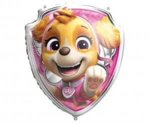 Procos Folija balon Paw Patrol Skye Shield večbarvni 68x75cm Procos