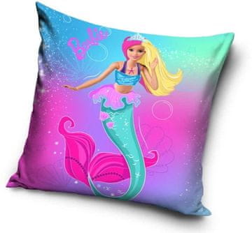 Carbotex Prevleka za vzglavnik 40X40 mikrofibra Barbie Morska deklica