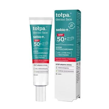 shumee Tołpa Dermo Face Sebio fotozaščitna dnevna krema SPF50 40 ml