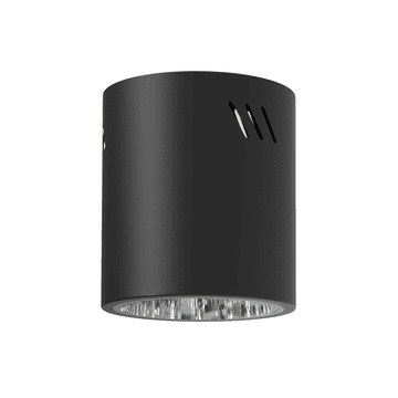 shumee Stropna svetilka črna okrogla Ø14cm 1xE27 60W George Milagro