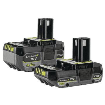Ryobi komplet 2 baterij 18V - 4